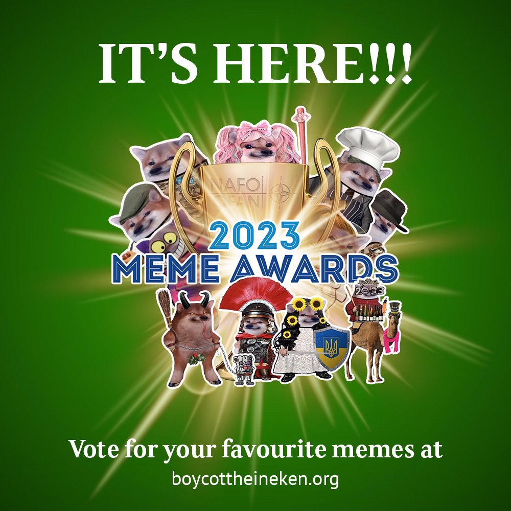 Fella of the Lights on Twitter "NAFO fellas, who wants to vote for