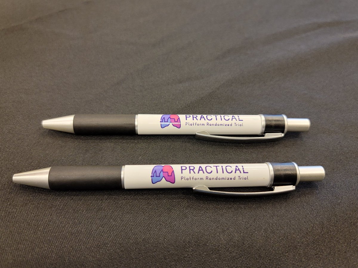 PRACTICAL platform meeting <a href="/atscommunity/">American Thoracic Society (ATS)</a>, complete with trial swag!!
 
<a href="/PRACPLATFORM/">PRACTICALPlatform</a> <a href="/ecgoligher/">Ewan Goligher</a> <a href="/nialldferguson/">Dr. Niall Ferguson</a>