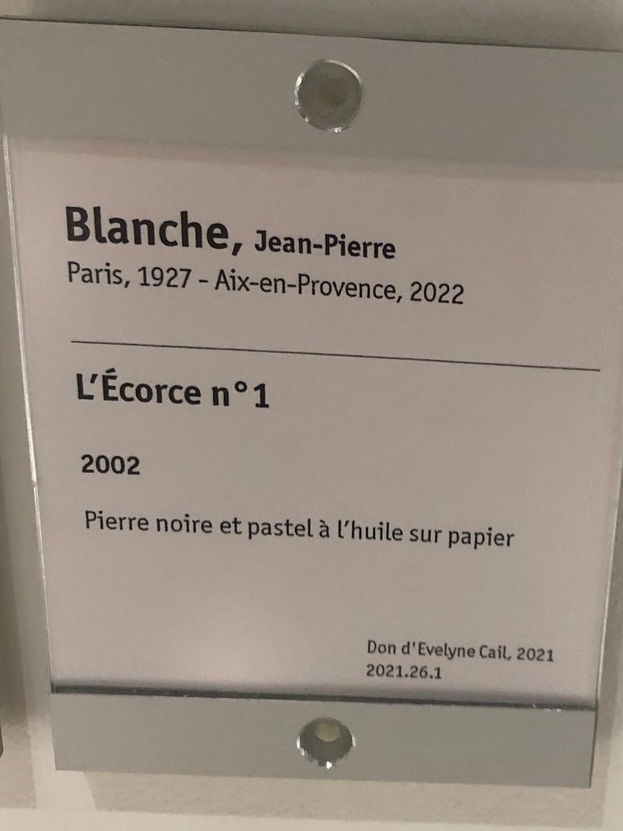 PecqueuxA's tweet photo. Musée Fabre, Montpellier - Pensée du soir pour l'ami @pBellancaPenel 😉😘
#Ecorces https://t.co/fk7JiymxBo