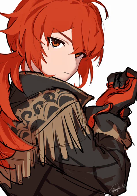 ディルガイらくがき #原神 #GenshinImpact