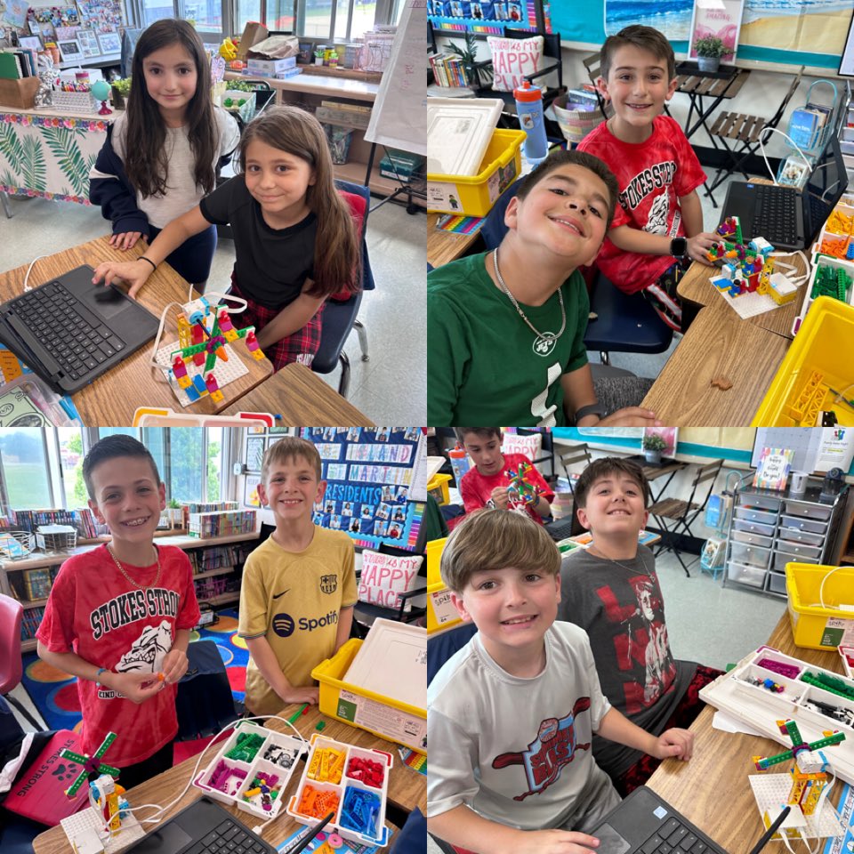 4MichelleMartin's tweet image. Thank you, Mr. Conklin, for visiting our classroom to explore more of @LEGO_Education! We loved constructing a moving Ferris Wheel with lights and sounds! 🎡 #LegoFun #Coding