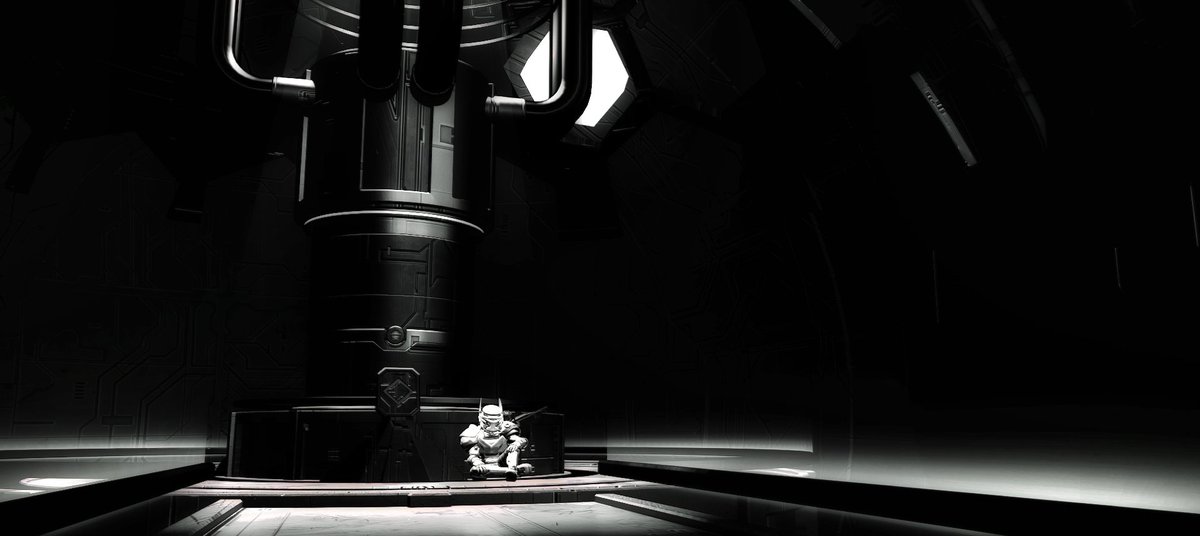 NMS_Kestrel's tweet photo. "It's never far from wherever you are, and when you go, it never leaves you. You sit alone, and thoughts of home come and stand around your chair."

Expand ↔️

#NoMansSky 
#QitanianEmpire
@NoMansSky https://t.co/VqmYHfSmtN
