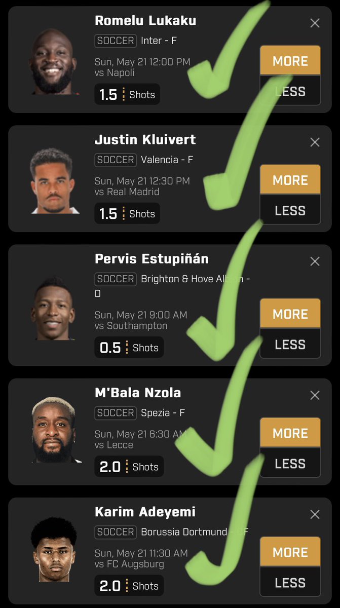 cornspicks's tweet photo. That’s a 3rd 10x in as many days. Soccer is light work 🥱

Join @SpideyParlay's 🆓 Discord for MORE GREEN!🤑
➡️ https://t.co/i0188WmhWK ⬅️

#PrizePicks #PrizePicksNBA #PrizePicksNFL #GamblingTwitter #NBA #NFL #NHL #PropBets #NBATwitter      #NHLTwitter #PlayerProps #DFS https://t.co/HIqyZhS10e
