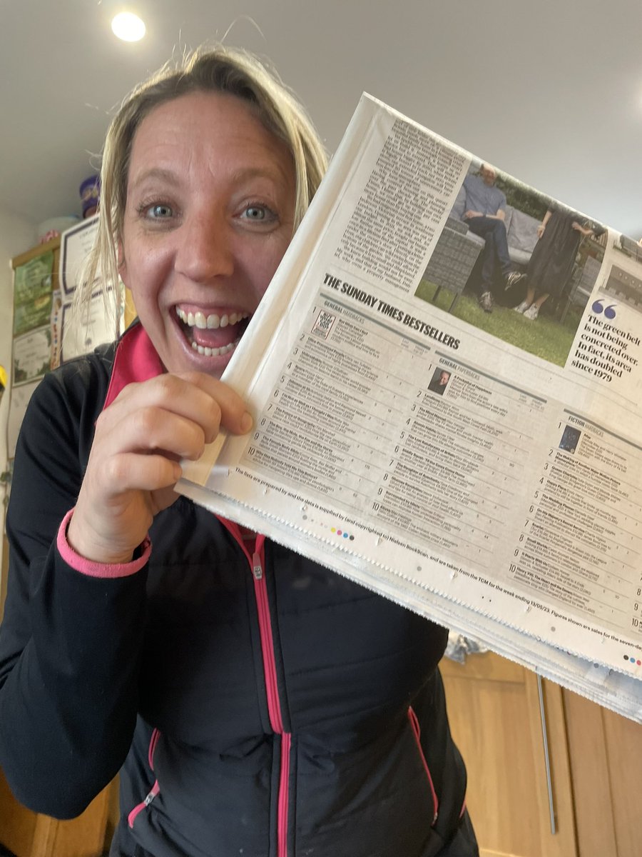 Officially a ‘bestseller’ The Female Body Bible’s first week out in the real world & we made the Sunday Times bestseller list! So many lovely messages from readers who are learning new things, feeling validated, & joining the revolution to redesign sports and fitness for women.