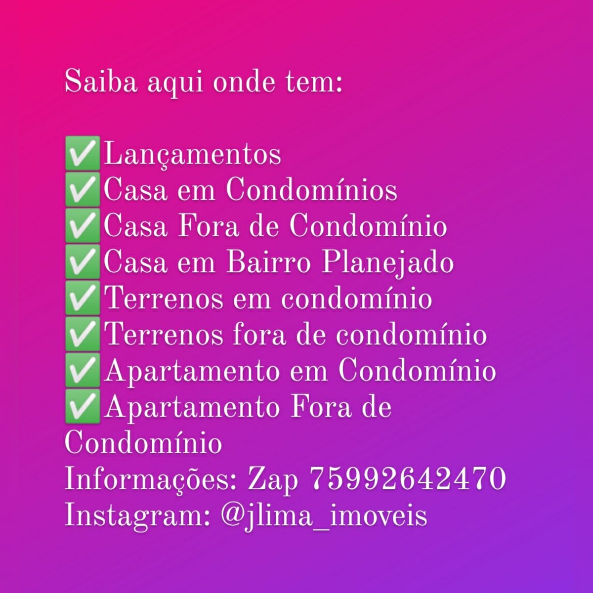 Queremos te auxiliar a encontrar seu imóvel , formas de pagamento, financiamento e como comprovar sua renda ainda que não tenha ela comprovada.
.
.
.
#imovelavenda #instagram #nordeste #minhacasaminhavida #engenharia  #alagoinhas#imoveisnaplantaba #jlima_imoveis  #imóveis_fsa