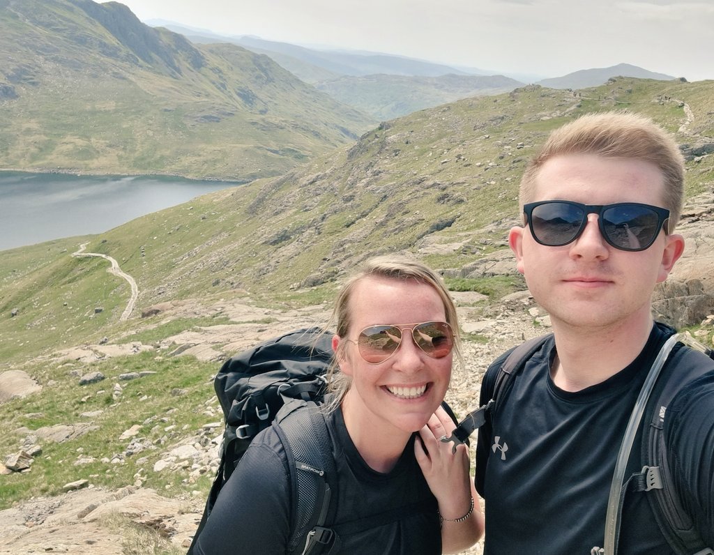 VickiA999's tweet photo. What an incredible day, the challenge, the views & the experience 🏔 it was TOUGH but totally worth it 😍 #snowdon #snowdonsummit #wedidit #3peakstraining #5weekstogo @TomWB03 https://t.co/QUfRl5sc21
