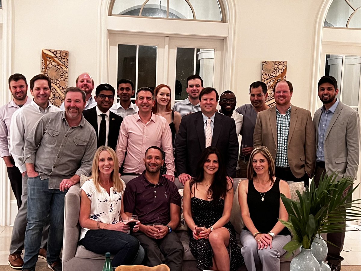 A wonderful way to cap off HRS, spending time with former, current and future fellows and faculty of Ochsner EP. We are so fortunate to do what we do, and to have the relationships we have.