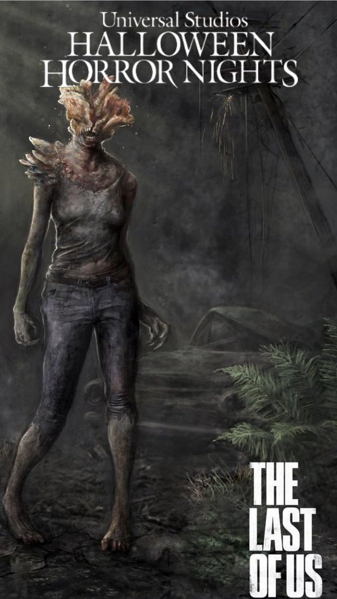 therobainas's tweet photo. I’ll just leave this here. #hhn #halloweenhorrornights #seeyouinthefog #HHN32 #TheLastOfUs https://t.co/iCoIfV0wy3