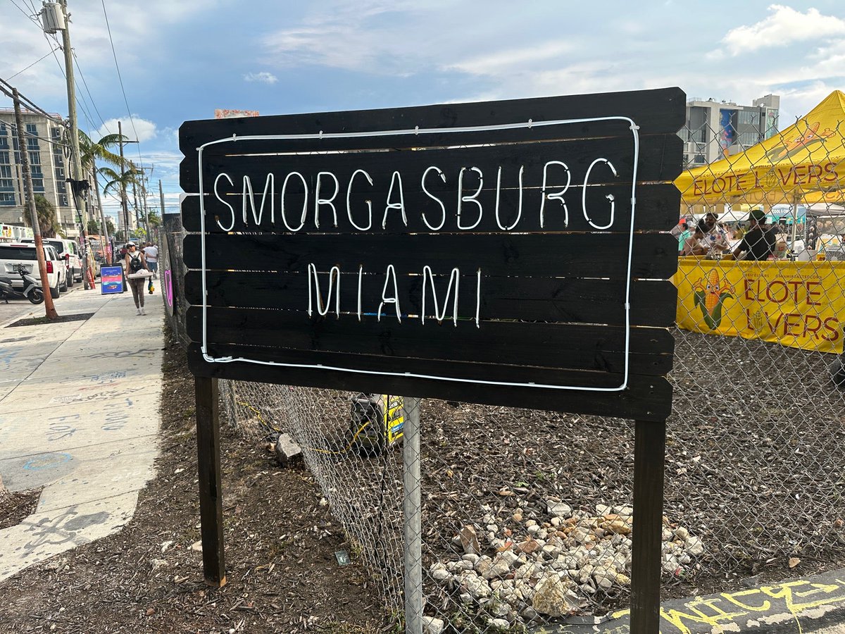 devoglio's tweet image. I'm at Smorgasburg Miami in Miami, FL swarmapp.com/c/iLCnhnFMx4l