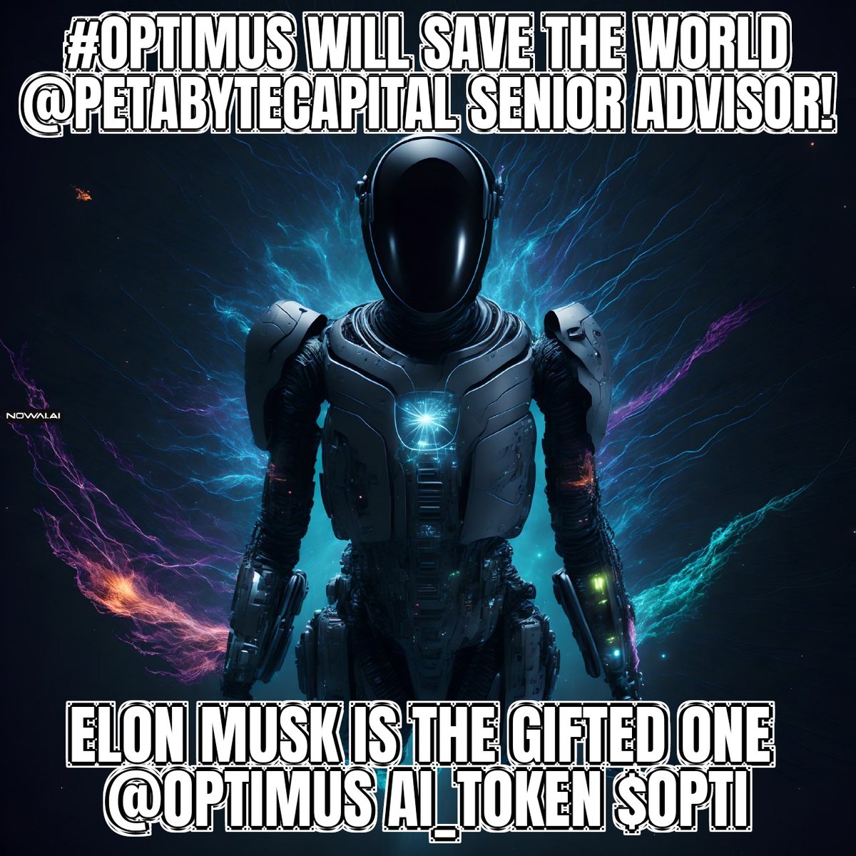 freyaLuvsAI's tweet photo. @cb_doge #OPTIMUS WILL SAVE THE WORLD! @elonmusk IS THE GIFTED ONE. @OPTI @Tesla_Optimus @OptimusAI_Token https://t.co/5Z3GlZMUl4