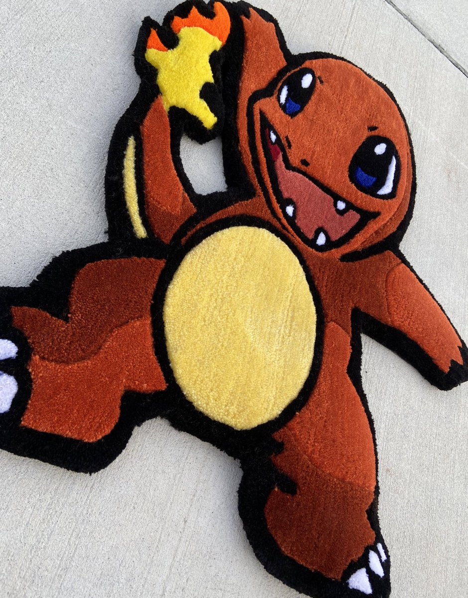 Charmander rug 🔥