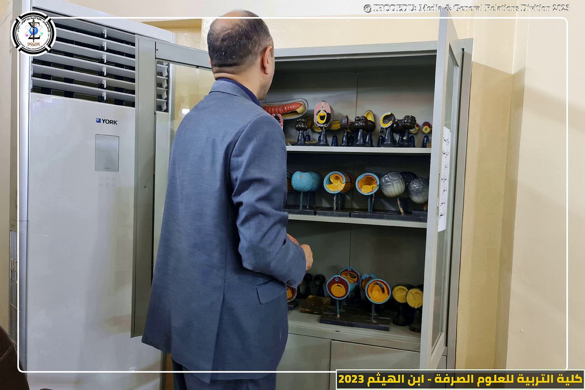 ihcoedu's tweet photo. عميد الكلية يزور قسم علوم الحياة و يطلع على خطة القسم لتطوير المختبرات العلمية للدراسات الاولية و العليا

https://t.co/m7o1x5LpNr https://t.co/f41xzeGBsI