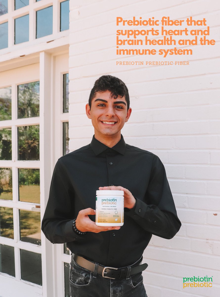 Prebiotics's tweet photo. Prebiotin Prebiotic fiber supports a lot of things, including heart and brain health ❤️🧠 https://t.co/z4sULKKNEc
