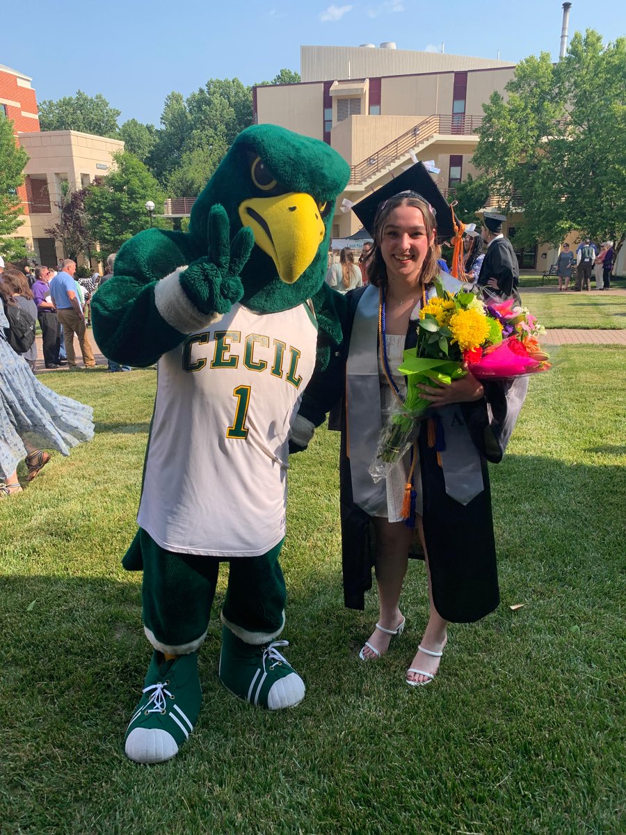 CecilCollege's tweet image. #conGRADulations to Early College Academy student Isabelle. She graduated today as a high school student. Amazing work!
