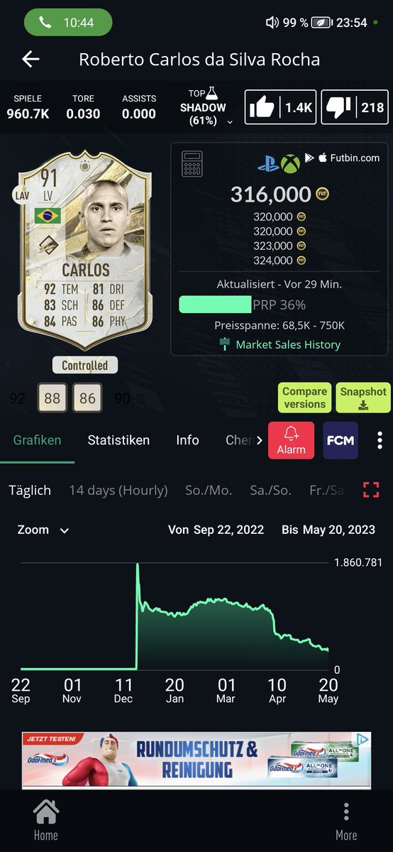 Sar1Mau5's tweet photo. @FUT_Rory It's nice yeah https://t.co/I1FOOwxtnO