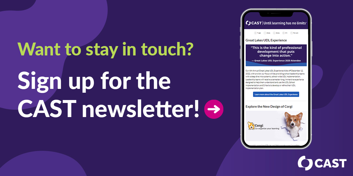Did you receive our May Newsletter in your inbox today? If not, check your junk folder and add us to your safe senders list. Not subscribed? Now's a great time to sign up! Grab a sneak peek &amp; invite us to your inbox: ow.ly/VkFk50OsE4h #UDLchat #UDL #education #newsletter