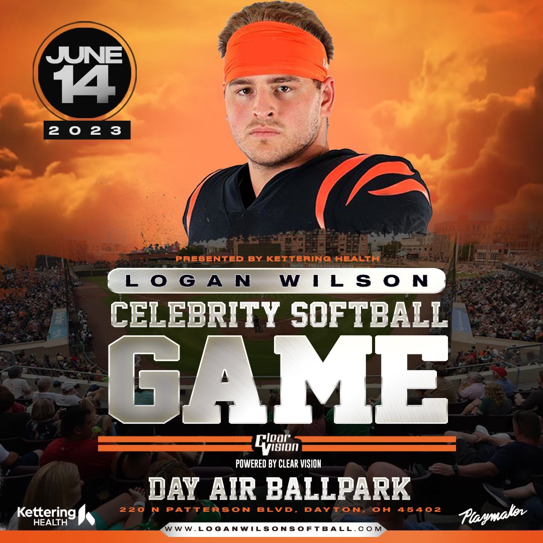 lw55softball's tweet photo. Retweet this post &amp; follow @lw55softball for a chance to win 2 tickets to Logan’s Celebrity Softball Game 6/14/23.  For tickets click the link in my bio! https://t.co/pZIIeyJscx