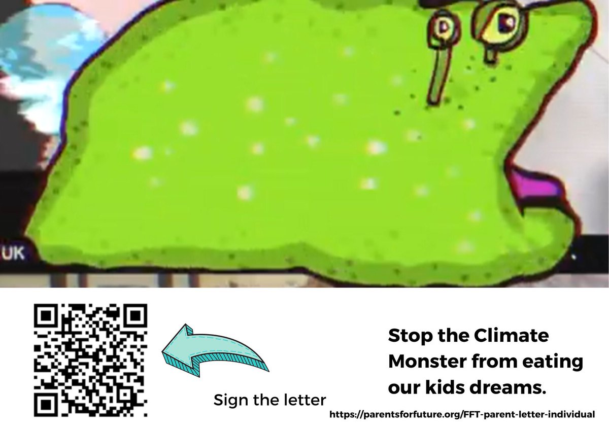 LeanneBrummell's tweet photo. @arianewilkinson Let’s stop the #ClimateMonster from eating our kids dreams by creating a Fossil Fuel Treaty for all the world to say no new coal, oil &amp; gas projects. sign https://t.co/45gSQaysHv https://t.co/k4fEH41DwE