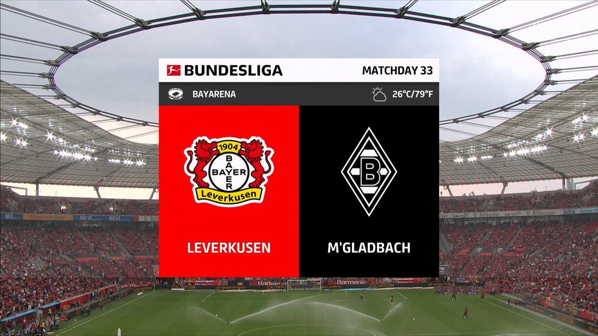 Full Match: Leverkusen vs Monchengladbach