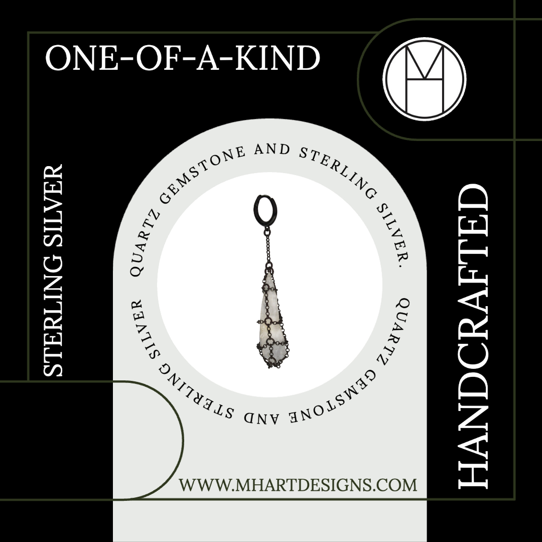 mhartdesigns's tweet photo. There is something undeniably alluring about unique, one of a kind pieces that make any ensemble infinitely more captivating. And this single caged quartz earring does just that- it's truly a piece of wearable art. 

https://t.co/UWoLjR7cwF https://t.co/2BDh7otWE4