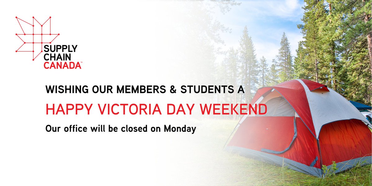 Supply_Chain_NB's tweet photo. We hope you have a great long weekend with family and friends. https://t.co/30wfoO3Or0