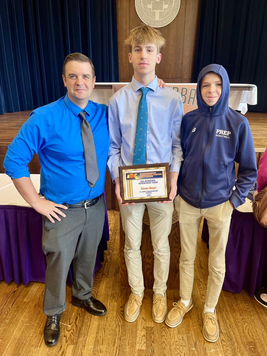 What a treat for @CC_SportsInfo All Star and <a href="/SJPHoop/">SJP Basketball</a> Varsity bball coach’s award winner <a href="/buys_liam/">Liam Buys</a> to be recognized as a member of the 2023 MBCA All-Academic Senior Team! 🙏🦅💙🏀 <a href="/sjpathletics/">SJP Athletics</a> <a href="/SJPStrength/">SJP Strength</a> @salemnewssports <a href="/NSSABASKETBALL/">Team NSSA BASKETBALL</a> <a href="/UBTMeerkats/">UBT/Meerkats Basketball</a> <a href="/buys_ethan10/">Ethan Buys</a> <a href="/Spalding/">Spalding</a>