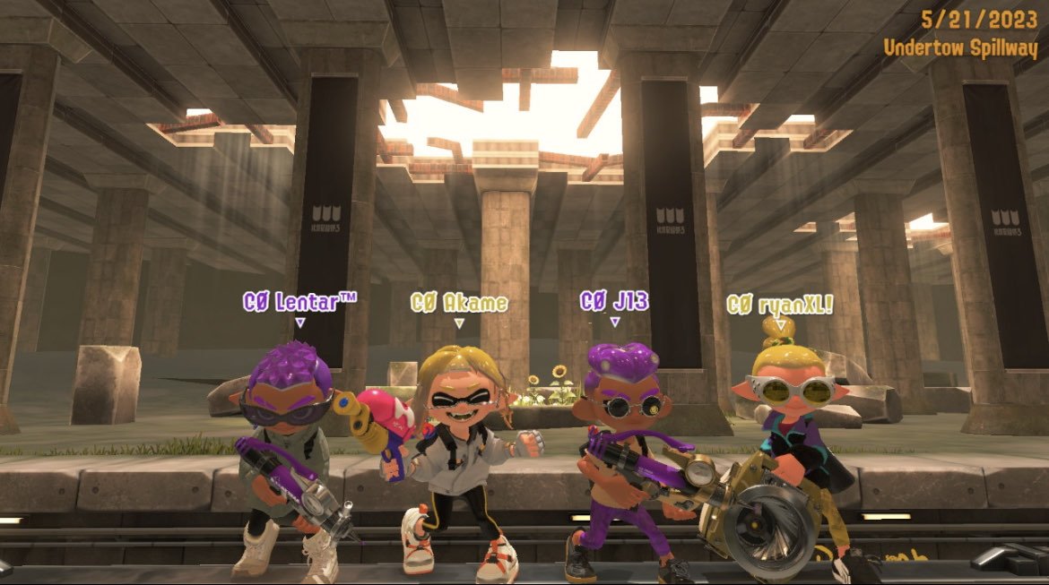 Combo_spl's tweet image. After a mini-break we took third in gamma in Low Ink! Ggs everyone! 
@akamechimken shot/ttek
@J13spl splash
@lentartm naut/nsplash
@ryansplats machine/ntri