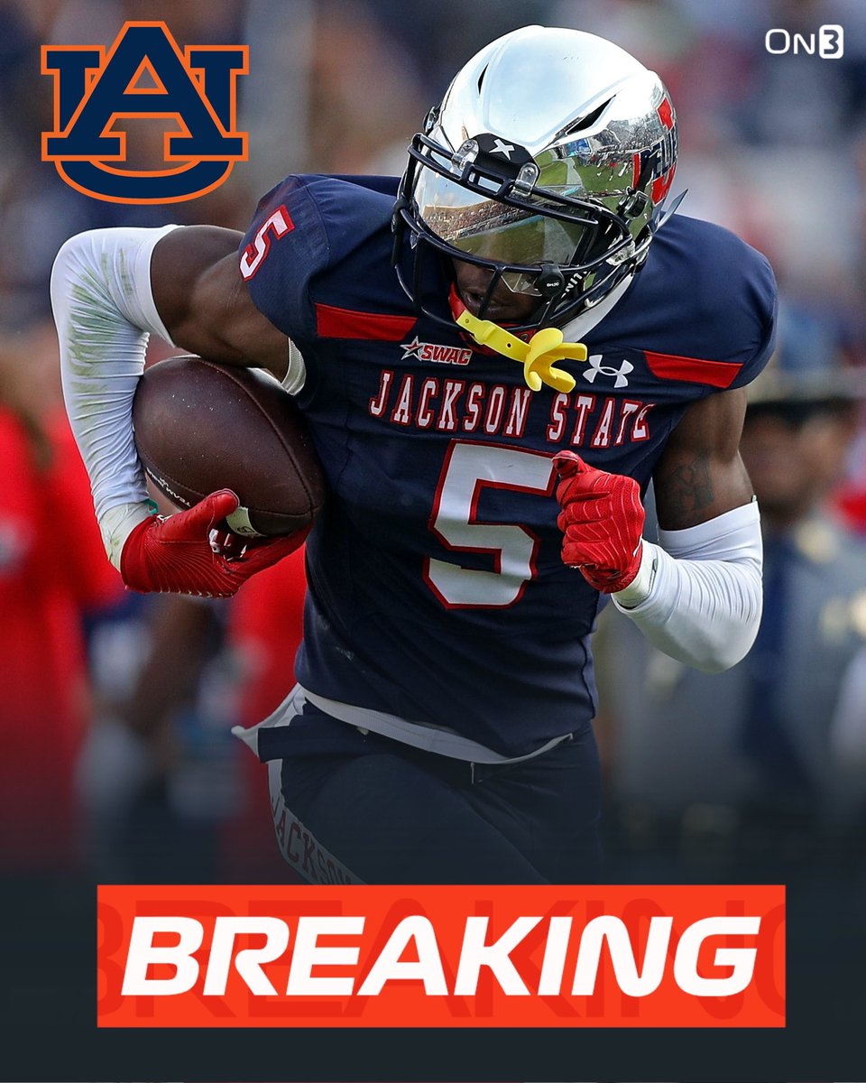 theSETagency's tweet photo. RT: TannerSimkins: RT @on3: NEW: Jackson State transfer WR Shane Hooks has committed to Auburn. He was previously committed to Ole Miss.

He led Deion Sanders’ offense in receptions, yards, and touchdowns in 2022.

https://t.co/4CjPdJdANu https://t.co/7GO8DXHW36