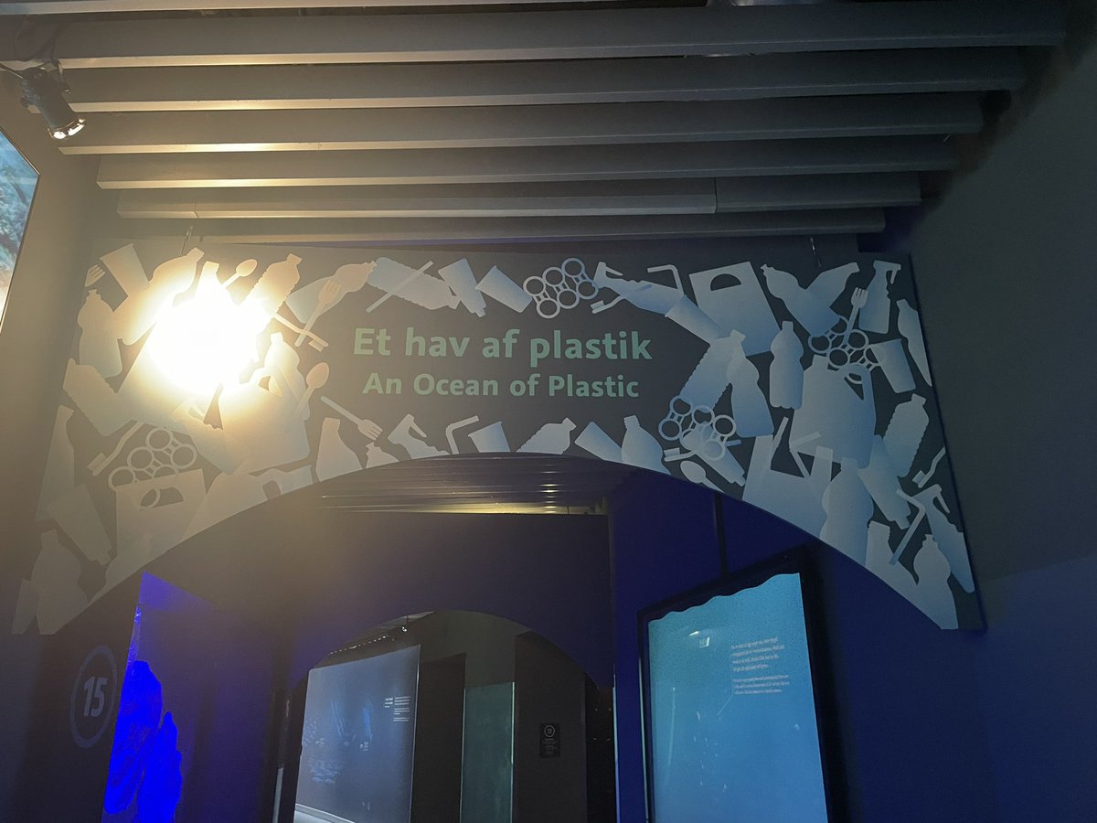 Exhibition at National Aquarium Denmark, Copenhagen informs about #Microplastics

It is great for public understanding of plastic pollution.