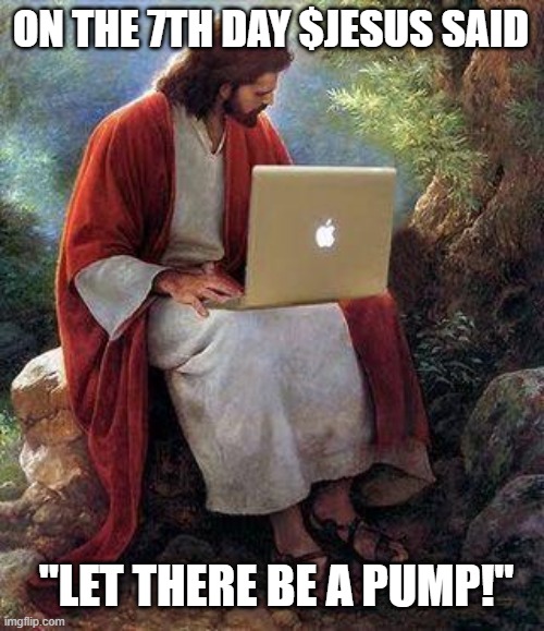 SolJesusCoin's tweet photo. Less then 1 week old and $jesus is still staying strong! Trust $jesus and the bags shall pump to the heavens https://t.co/qkoq7Eojos