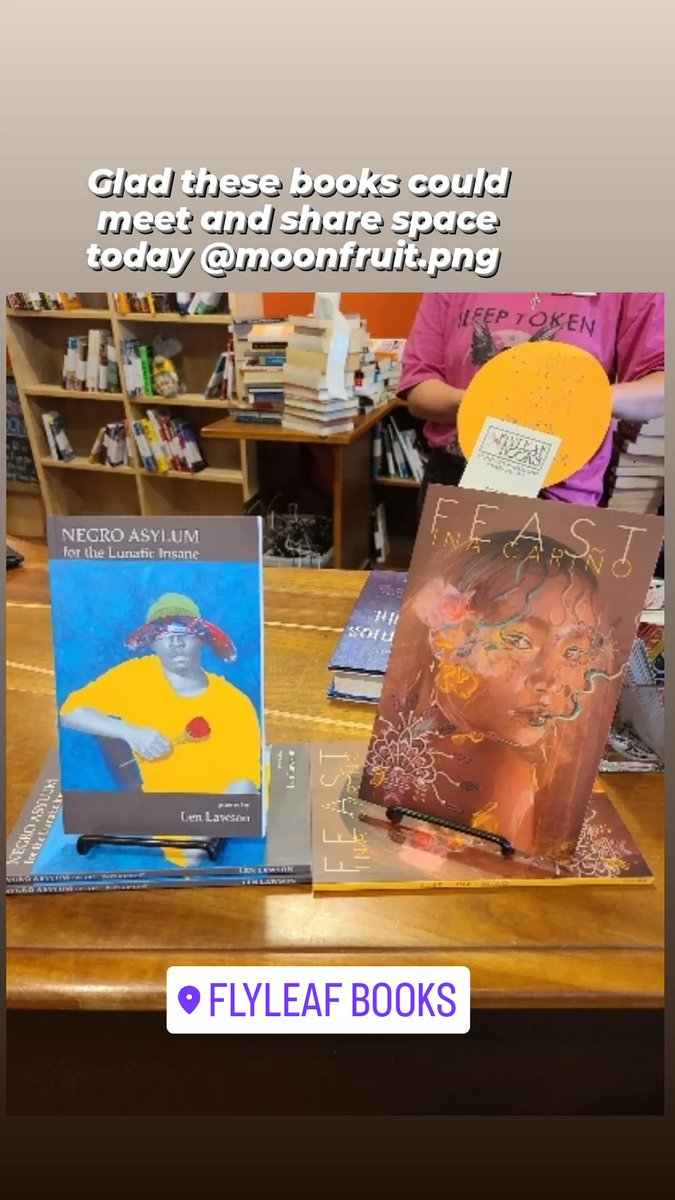 Len Lawson, PhD (@lenvillelaws) on Twitter photo An absolute pleasure to read poems and share space with the lovely and daring <a href="/ina_carino/">Ina Darling</a> at <a href="/FlyleafBooks/">Flyleaf Books</a> An absolute pleasure to read poems and share space with the lovely and daring <a href="/ina_carino/">Ina Darling</a> at <a href="/FlyleafBooks/">Flyleaf Books</a>