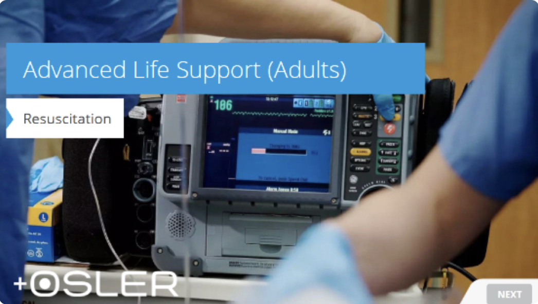 New module - Advanced Life Support algorithm

The first in our new ALS series

osler.app.link/7bEcfyMDRzb

#medtwitter #meded #juniordoctors #medstudents #medstudenttwitter #juniordocs #tipsfornewdocs #FOAMed #FOAMresus #resuscitation #nurses #doctors #ICU #emergencymedicine