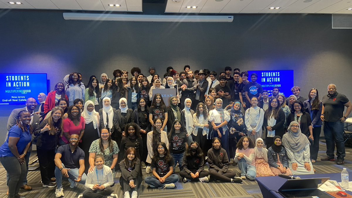 Today, Operation Grow Youth #sia Team won Best #servicelearning Project  & 2023 Silver Award  #multiplyinggood End of Year Celebration @KeanUniversity #nia #youthservice @newjersey4good #socialsustainability #operationgrowinc #sdg1 #sdg3 #sdg4 #sdg5 #sdg10 #sdg11 #sdg16 #sdg17