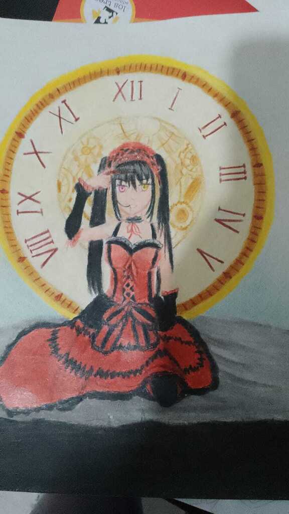 kurumi drawing my girlfriend did for me via /r/datealive ift.tt/n2xe4w8