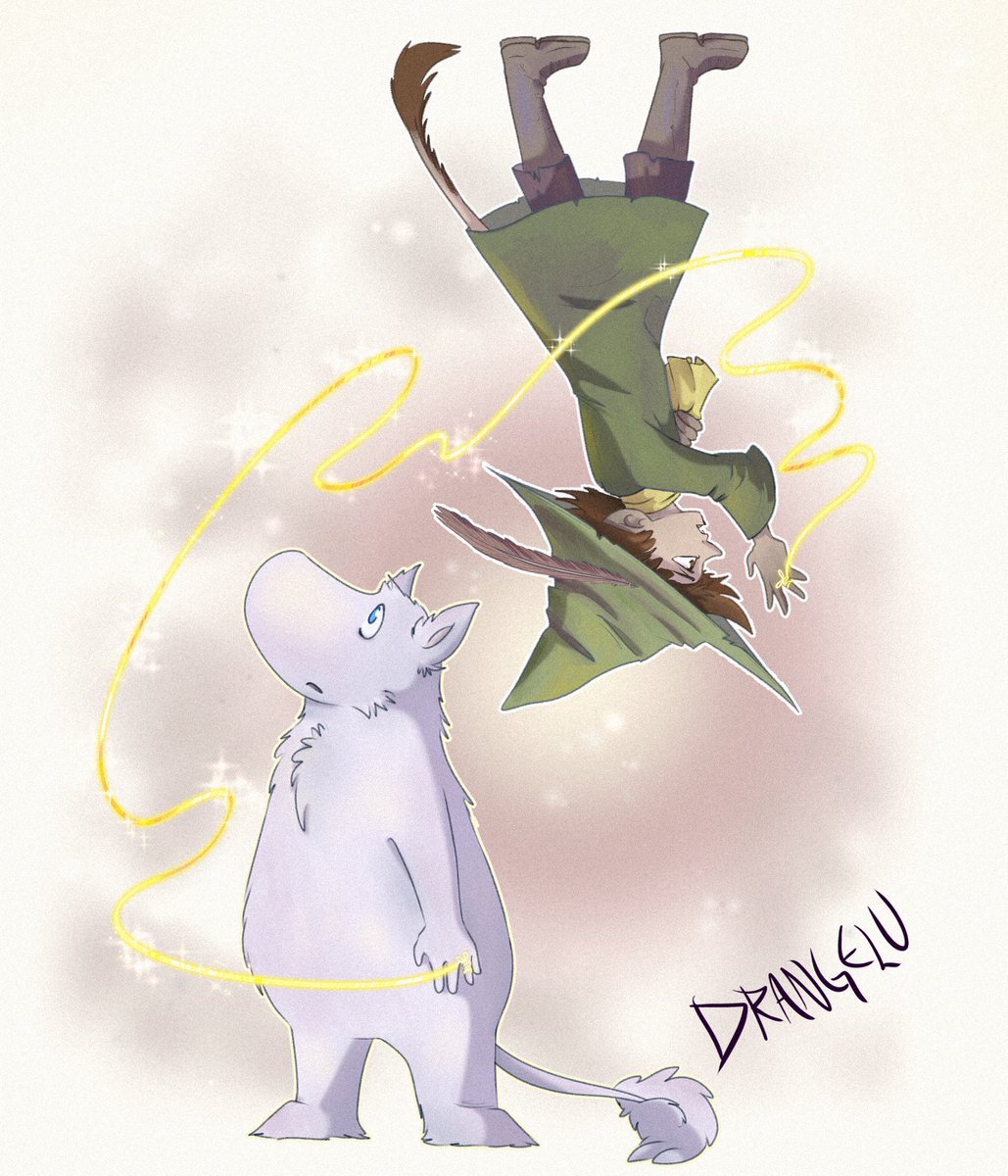 DrangeluLu's tweet photo. Inspired by the beautiful fic Red Strings by Annzy_Bananzy Ao3
"Having no soulmate meant he was free to do as he liked without worry for another"
https://t.co/BH78BOMMbo
#redstrings #snufmin #snufkin #moomins #moominvalley #moomin #moominxsnufkin #snusmumriken https://t.co/RLra7bCHeV