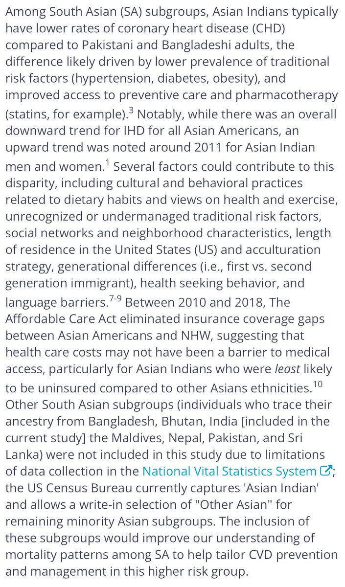 Jaideep (@jaideeppatelmd) on Twitter photo Great #ACC expert commentary led by #WIM #WIC rising 🌟 <a href="/DevinaJagota/">Devina Jagota, DO</a> <a href="/ramsha022/">Ramsha Asim</a> summarizing an insightful paper led by <a href="/NilayShahMDMPH/">Nilay Shah</a> that highlights heterogeneity wrt CV mortality rates among American Asian subgroups
<a href="/ACCmediacenter/">ACC Media Center</a> <a href="/AAgarwalaMD/">Anandita Agarwala Kulkarni, MD FACC</a> <a href="/DrEugeneYang/">Eugene Yang</a> <a href="/GarimaVSharmaMD/">Garima Sharma M.D</a> Great #ACC expert commentary led by #WIM #WIC rising 🌟 <a href="/DevinaJagota/">Devina Jagota, DO</a> <a href="/ramsha022/">Ramsha Asim</a> summarizing an insightful paper led by <a href="/NilayShahMDMPH/">Nilay Shah</a> that highlights heterogeneity wrt CV mortality rates among American Asian subgroups
<a href="/ACCmediacenter/">ACC Media Center</a> <a href="/AAgarwalaMD/">Anandita Agarwala Kulkarni, MD FACC</a> <a href="/DrEugeneYang/">Eugene Yang</a> <a href="/GarimaVSharmaMD/">Garima Sharma M.D</a>