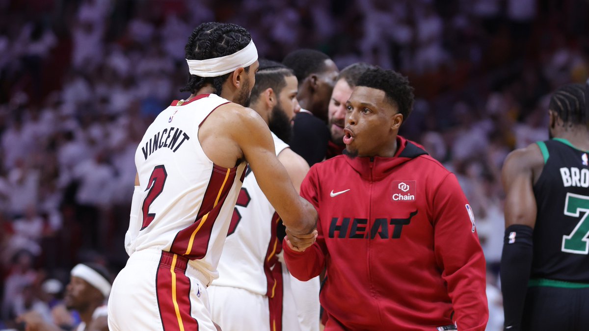 NBA's tweet photo. 1 win from the Finals! https://t.co/jrIcfJxXxT