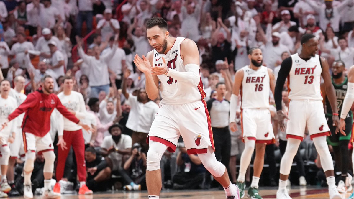 NBA's tweet photo. 1 win from the Finals! https://t.co/jrIcfJxXxT