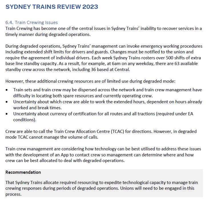 Evan on Twitter "“Train crewing has one of the central issues