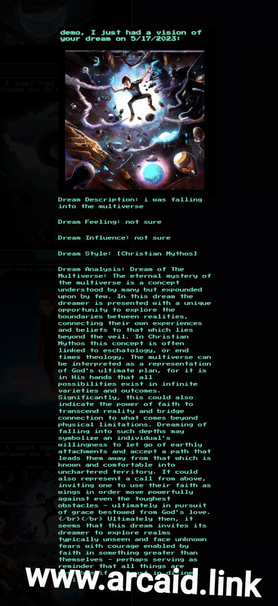 PickledImagn's tweet photo. Hi @hollyherndon I'm Sal, a composer who participated in NewAm's composer's lab last fall. Last few months I've been building an AI arcade debuting w a dream analysis app that also envisions your dream. Please check it out if you'd like! Ps. there's some cool arcade music!! https://t.co/v5AYbtVsby