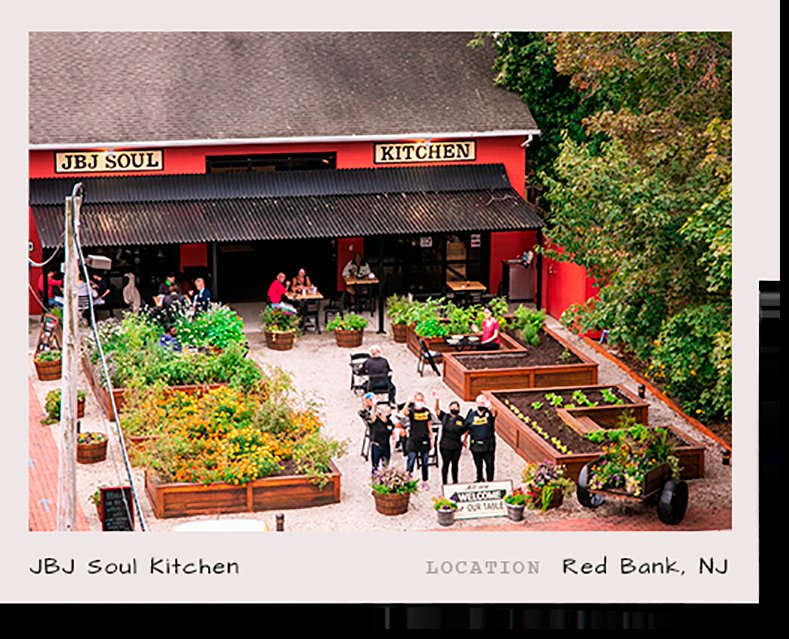 BonManagement's tweet image. The Kitchen uses a ‘pay it forward’ model asking diners to contribute either volunteer hours or a donation for their meals. In May 2016 JBJ Soul Kitchen expanded to open a second location in The B.E.A.T. Center in Toms River, NJ. Since its inception, the Kitchens have served