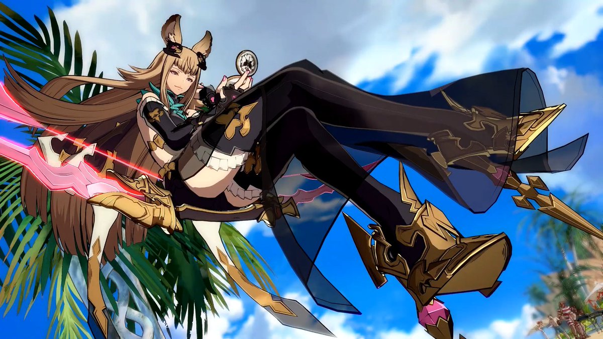 triggeredshiki's tweet photo. Been playing some #GranblueFantasyVersus. Forgot how this game actually have some very good designs. Stuff that's right up my alley.
Story mode barely comes with actual plot so far, but the RPG aspect of it is surprisingly fun.
#GBVS #VersusRising #GranblueFantasy #グランブルー https://t.co/tJcwSwn9F3