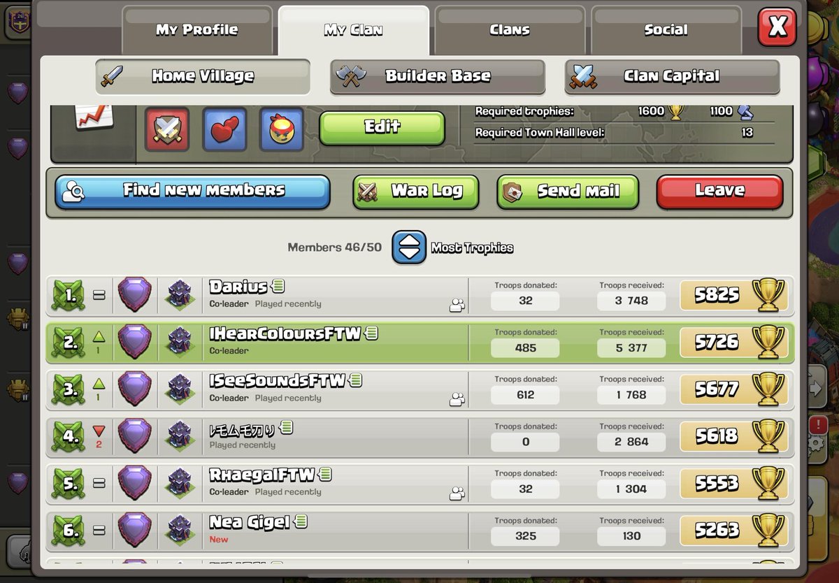 AndreiP_07's tweet photo. Looking for stay and EOS deal for 4 or 5 accounts. Clean clan and proof from your previous deals/seasons is required.

@CoCLegendLeague #ClashofClans #legends https://t.co/A40QdduoYu