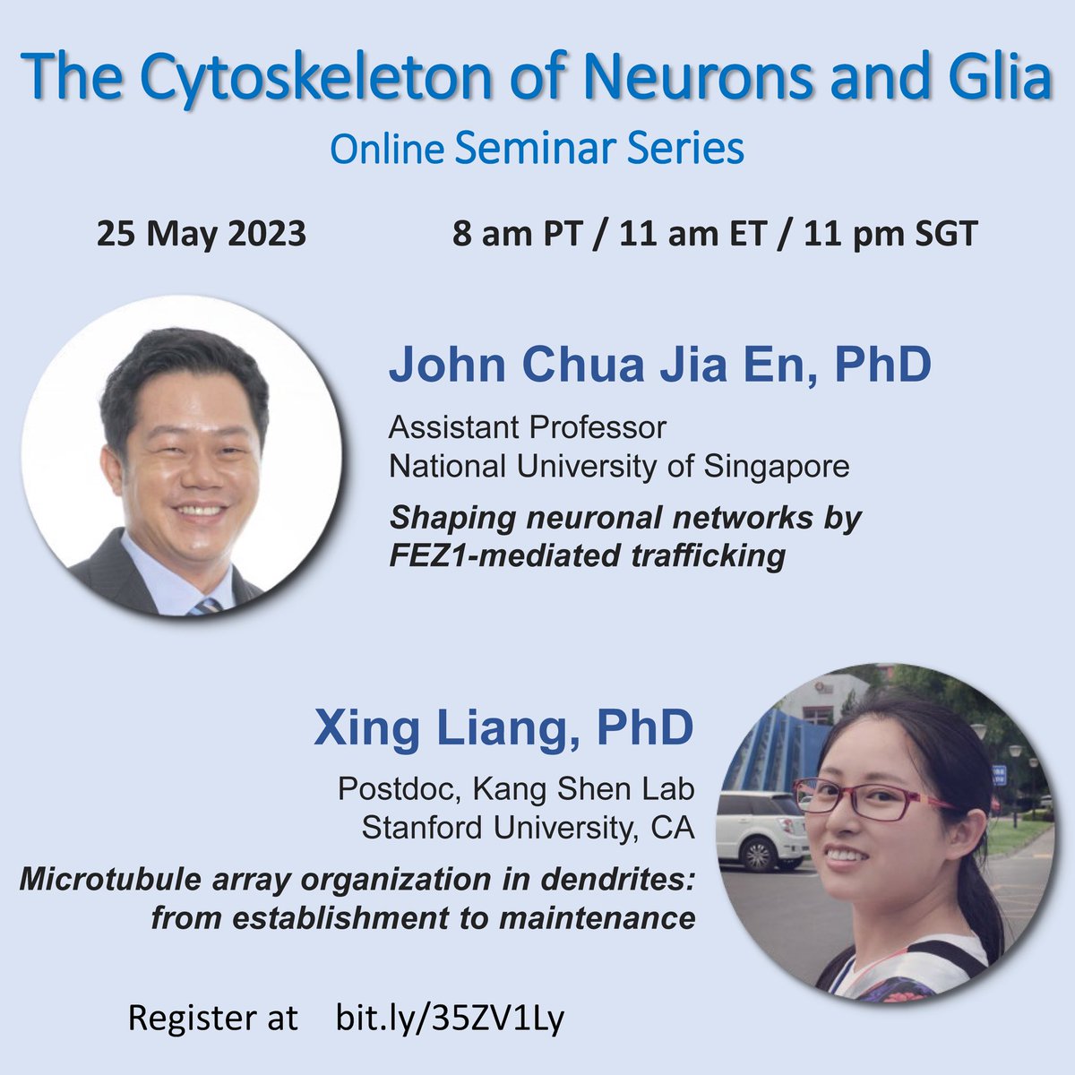 Shahrnaz Kemal (@shahrnazkemal) on Twitter photo #nCyto this week on Thursday, May 25 at 11 am ET! We’ll be hearing from John Chua Jin En (National University of Singapore) and Xing Liang (Shen Lab, Stanford).
Register at bit.ly/35ZV1Ly
<a href="/Biljana_Erman/">Biljana Ermanoska</a> #nCyto this week on Thursday, May 25 at 11 am ET! We’ll be hearing from John Chua Jin En (National University of Singapore) and Xing Liang (Shen Lab, Stanford).
Register at bit.ly/35ZV1Ly
<a href="/Biljana_Erman/">Biljana Ermanoska</a>