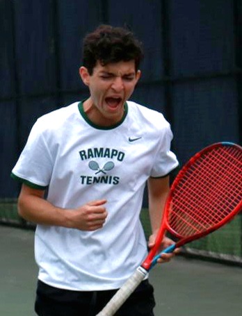 Ramapo 's Max Loia advances to the Bergen County Tournament Tennis Final with some outstanding play on Friday and today!  Ramapo's Matt Miller played outstanding as well!  Go PO!!!