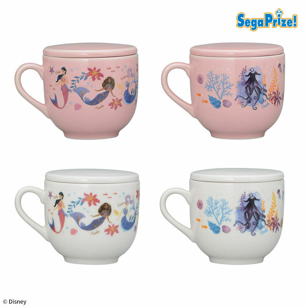 ディズニー　実写　マグカップ　2個セット プライズ】 ディズニー実写映画『リトル・マーメイド』から、大人から