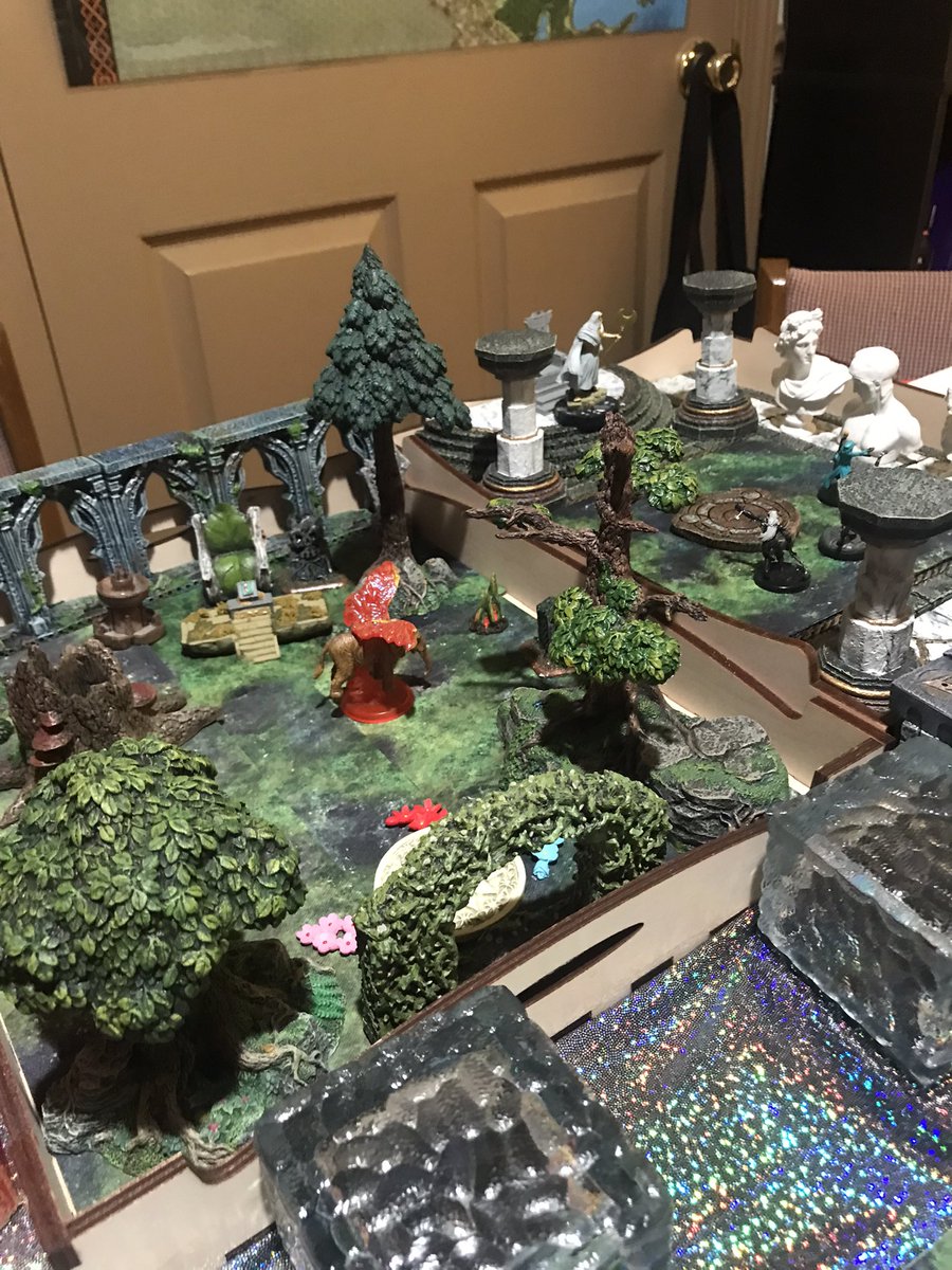 PadmesLover's tweet photo. #AstralPlane
Upon #MountOlympus Chuck & Talion swear fealty to Zeus
paying tribute to him buy capturing a white bull calf for sacrifice from its CE cyclops & Minotaur guardians #HappyHuntingGrounds & #Olympus
#TTRPG #dungeonsanddragons #dnd #ADnD @dwarvenforge #dwarvenforge https://t.co/fhQPRACRn8