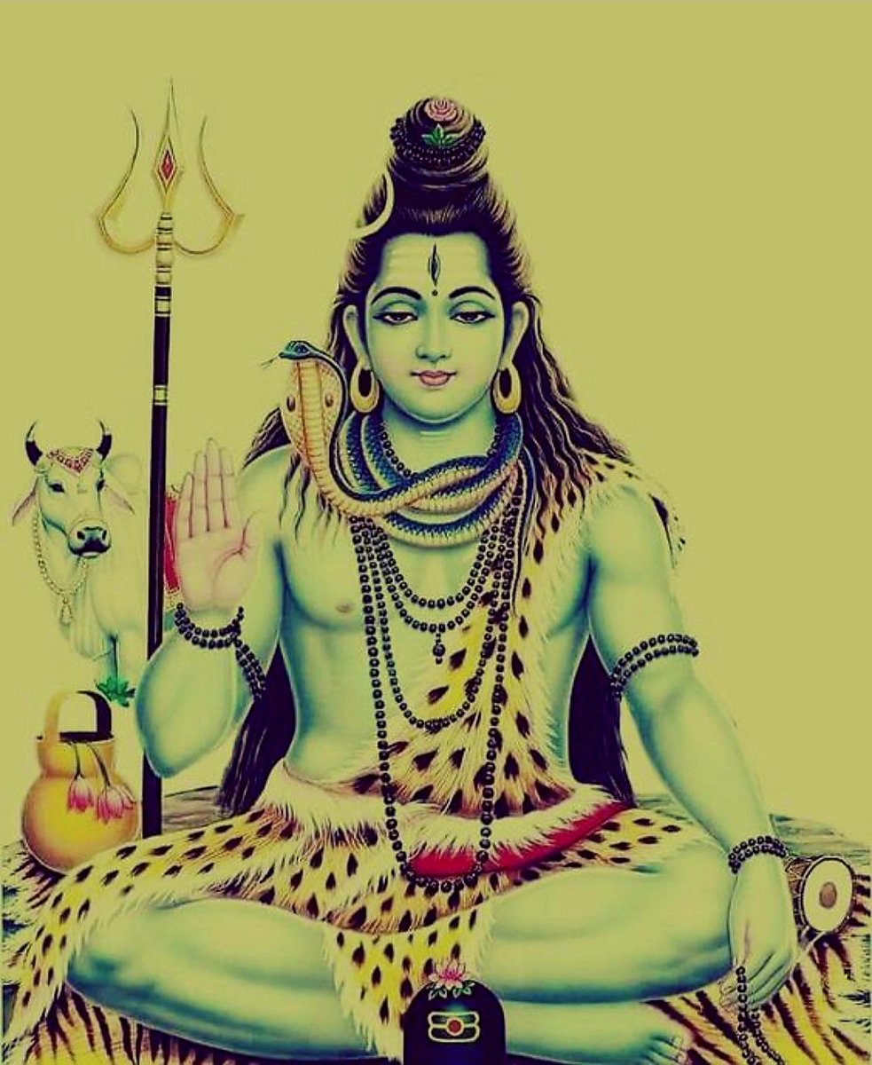 pbbkup's tweet photo. ओङ्कारार्थतया भातं तुर्योङ्काराग्रभासुरम्।
तुर्यतुर्यंत्रिपाद्रामं स्वमात्रं कलयेऽन्वहम्॥
विद्युद्वद्द्योतयति मुहुर्मुहुरिति विद्युद्वत्प्रतीयाद्दिशं दिशं भित्त्वा सर्वांल्लोकान्व्याप्नोति व्यापयतीति व्यापनाद्व्यापी महादेवः॥
ॐ श्री सदाशिवाय नमः
सर्वेषां स्वस्तिर्भवतु
🌳🐚🙏🙏🐚🌳 https://t.co/Gmz0Y7KF7l