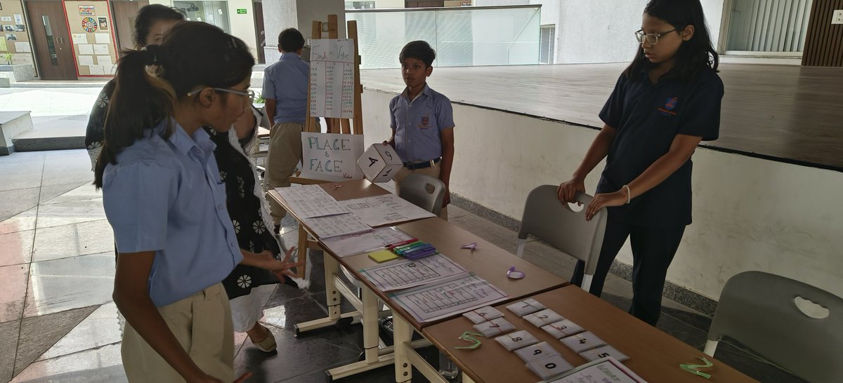 Ss culminated their math learning throughout the year by engaging in a Math workshop for Form 2-4 ss. It was led by students where they differentiated learning engagements for younger ones. Ss/teachers assessed them based on their conceptual understanding of the topic.