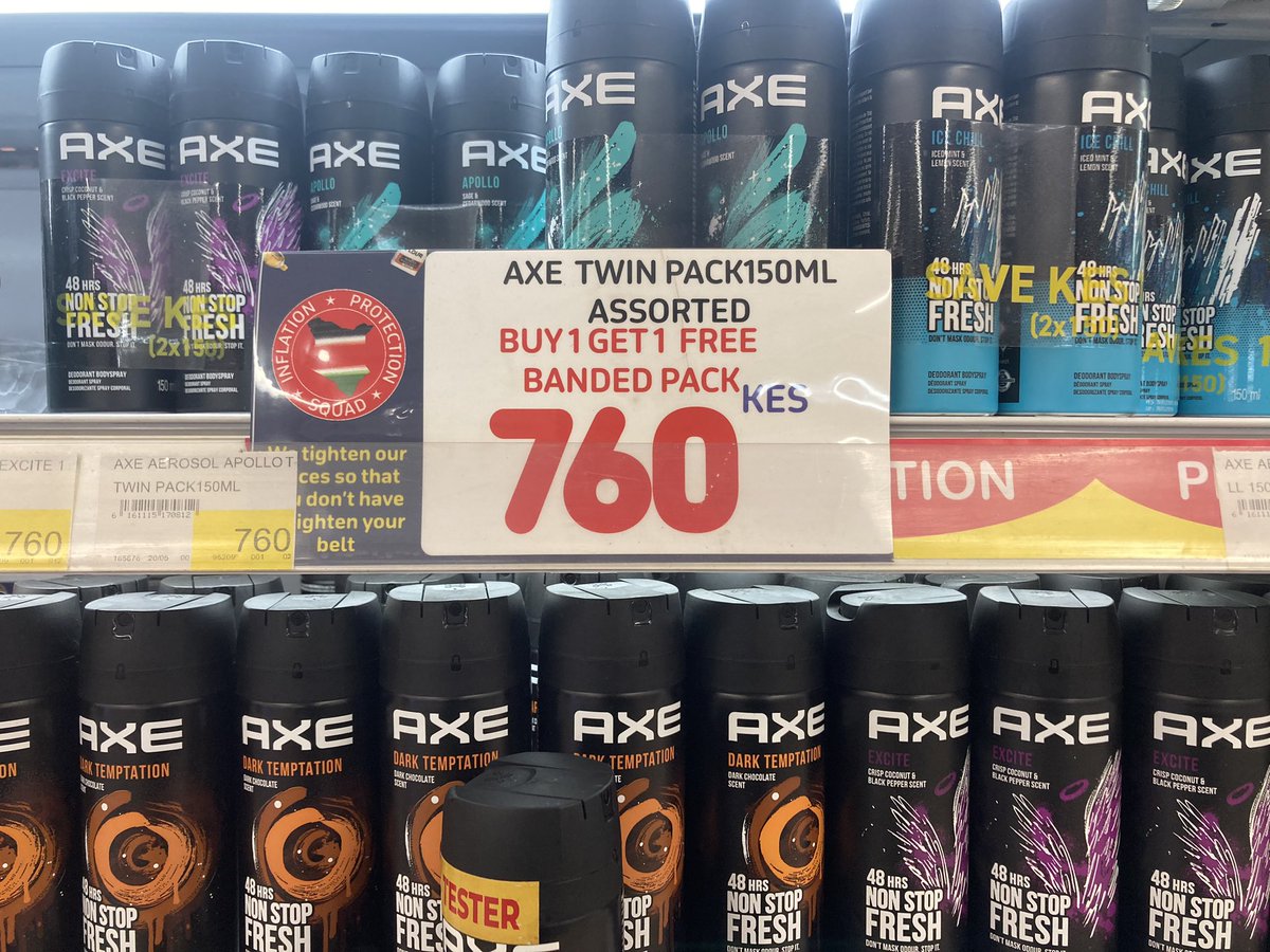DMakenaKE's tweet photo. @CarrefourKe help me understand this offer at your Junction store coz a single spray bottle is 499. What exactly is FREE here? https://t.co/XKVUcDEqQ5